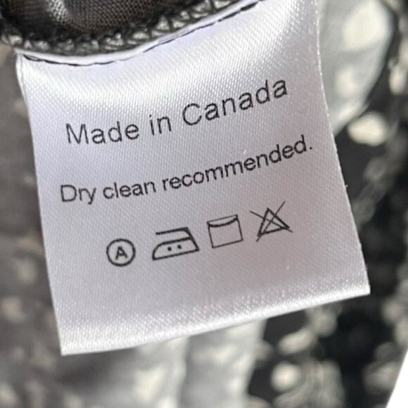 Park & Fifth Dress Size XS Black and White Midi - Picture 16 of 16